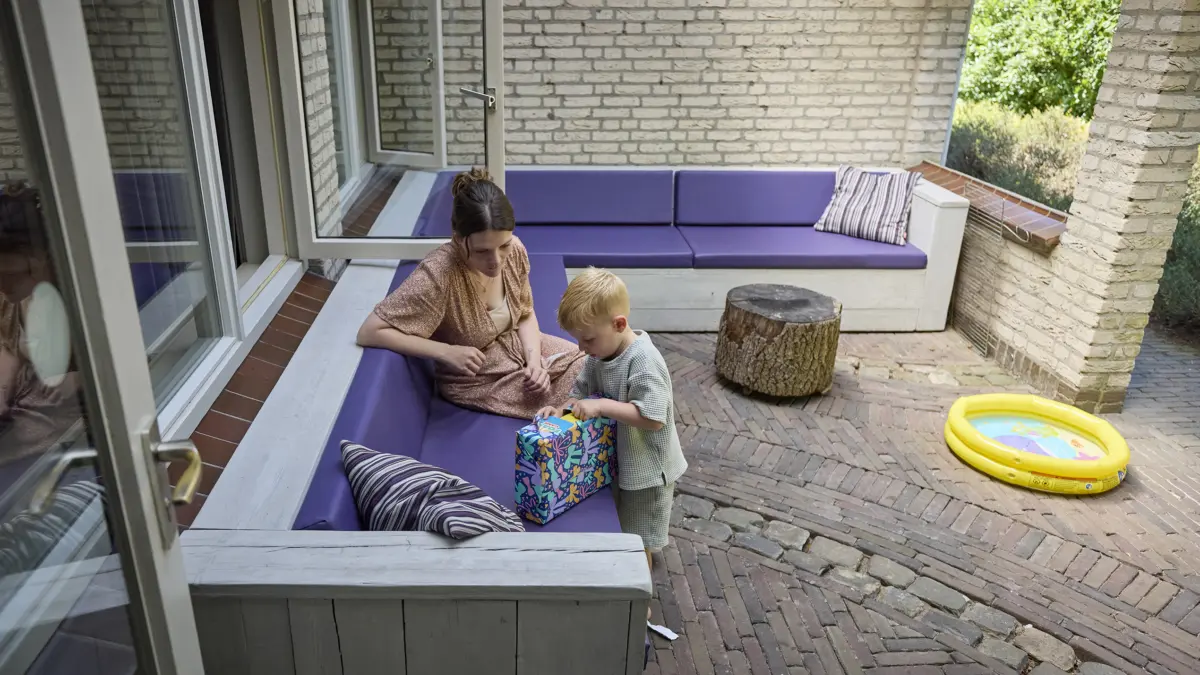 Ter Spegelt Bos Villa tuin veranda LR
