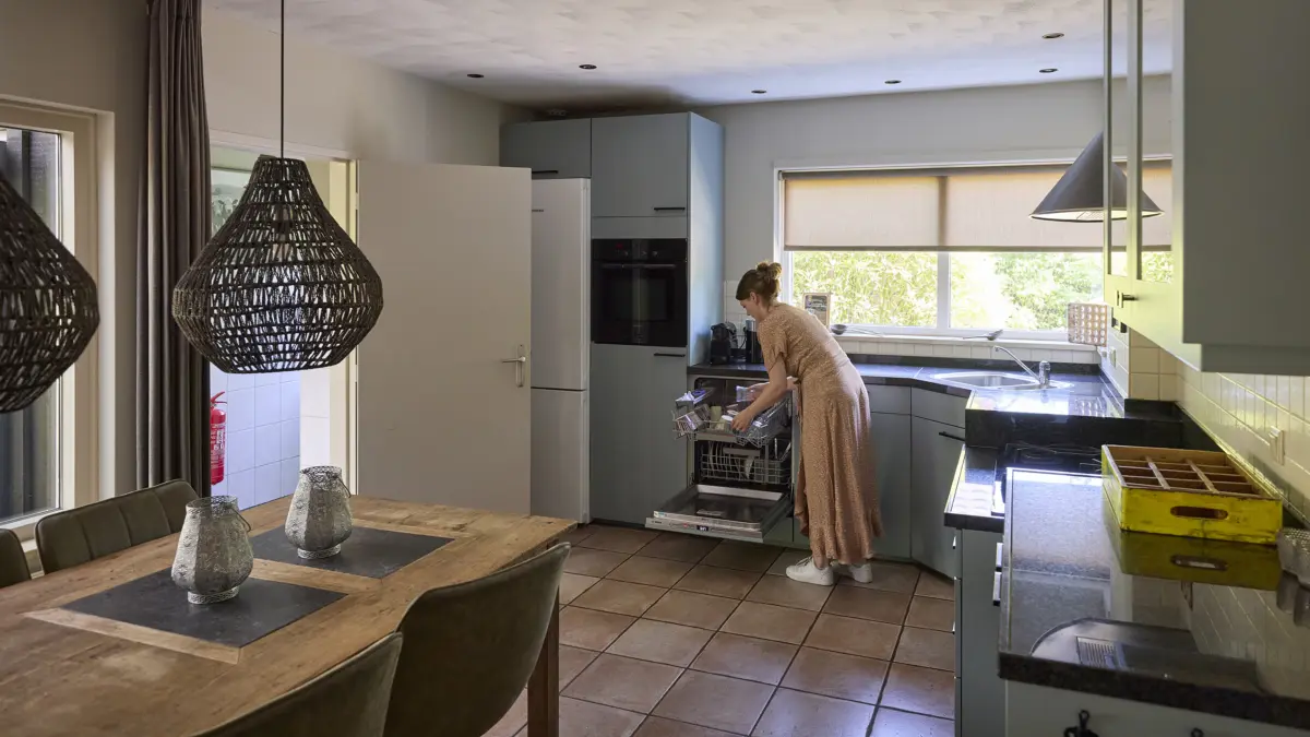 Ter Spegelt Bos Villa keuken moeder vaatwasser LR