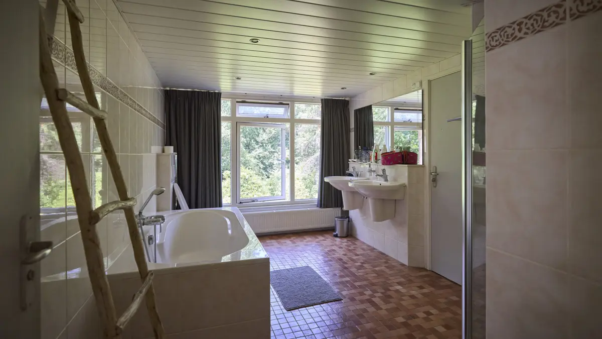 Ter Spegelt Bos Villa badkamer boven LR