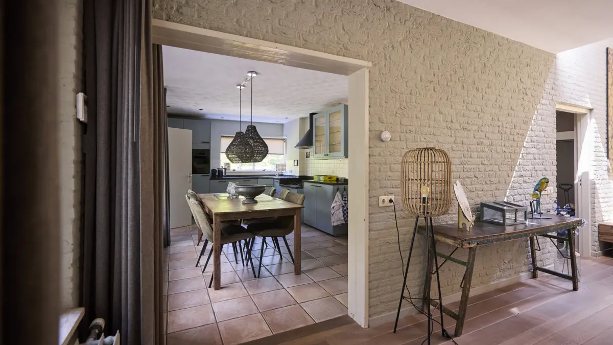Ter Spegelt Bos Villa woonkamer keuken LR
