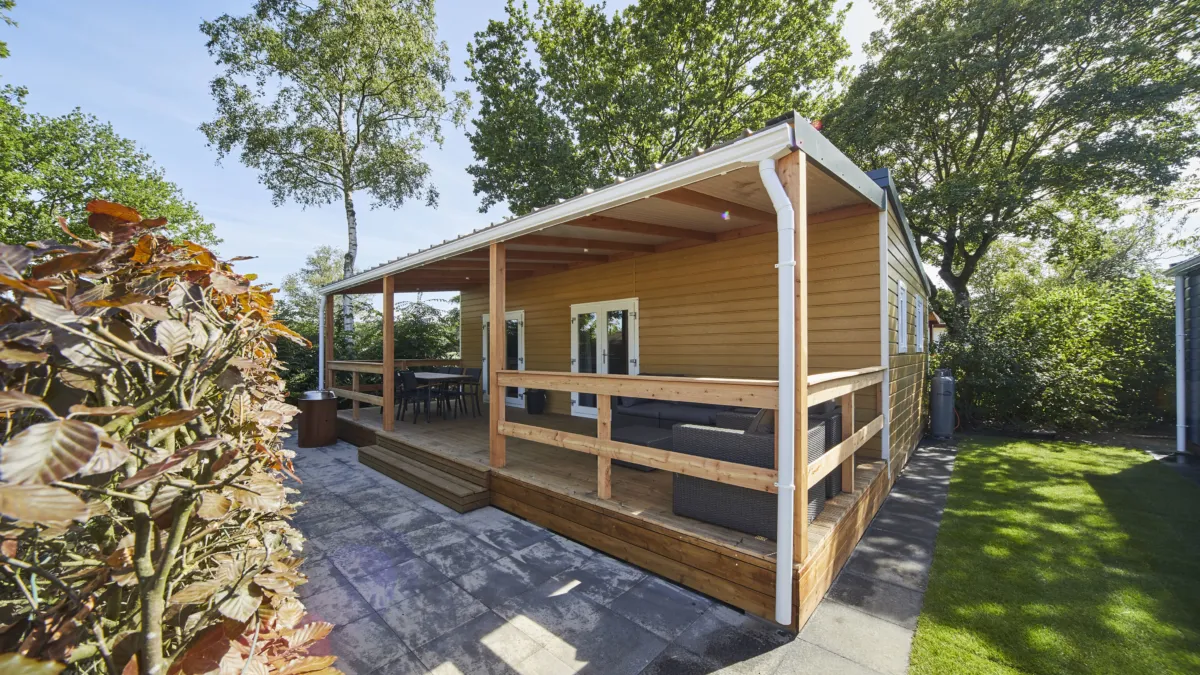 Ter Spegelt vooraanzicht 2 Chalet HR