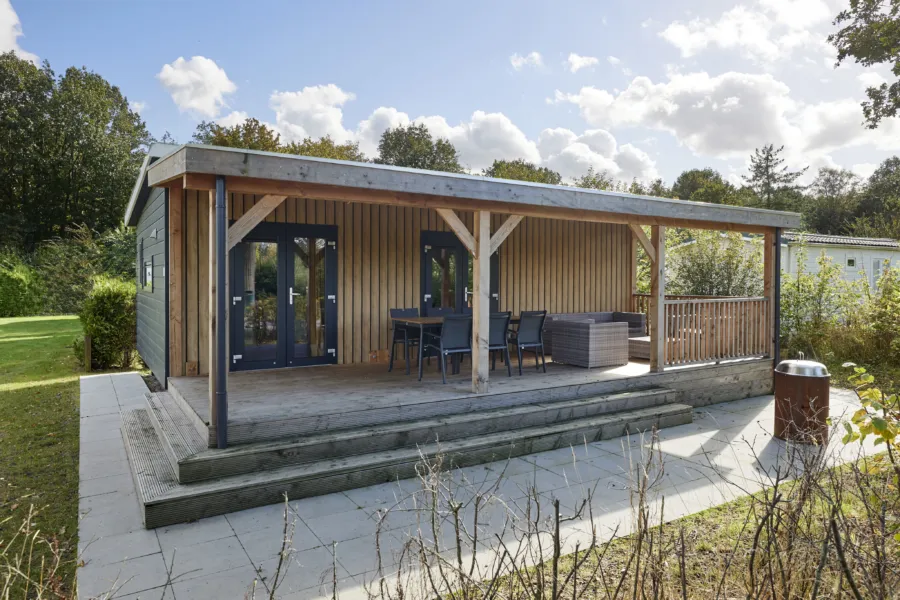 Ter Spegelt vooraanzicht Chalet HR 3