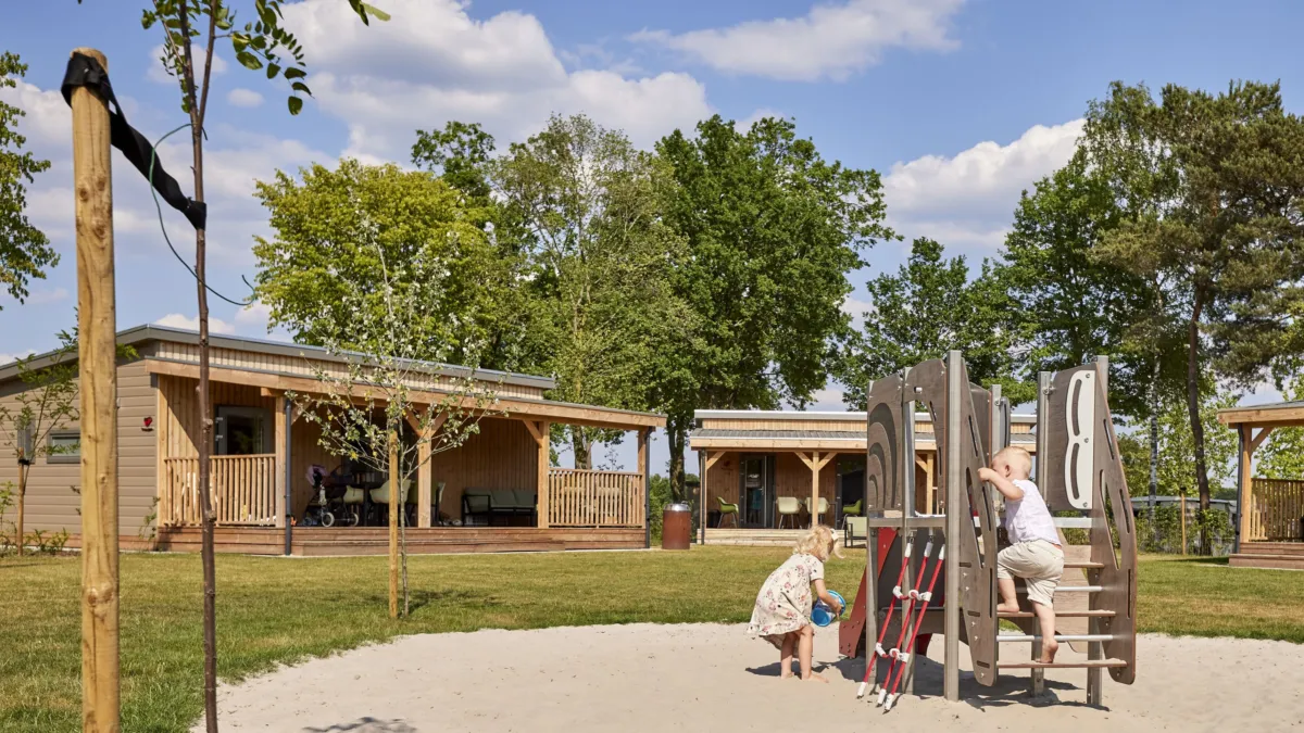 Ter Spegelt Chalet53 kinderen speeltuin