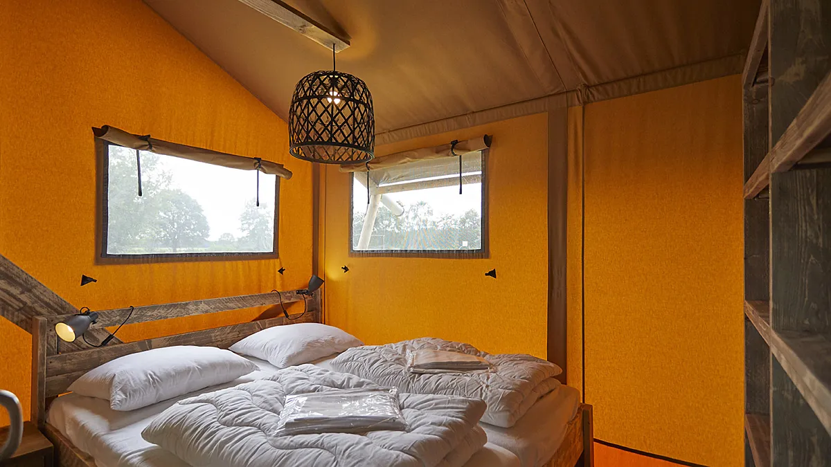 Ter Spegelt 2 persoons slaapkamer Glamping Lodge LR