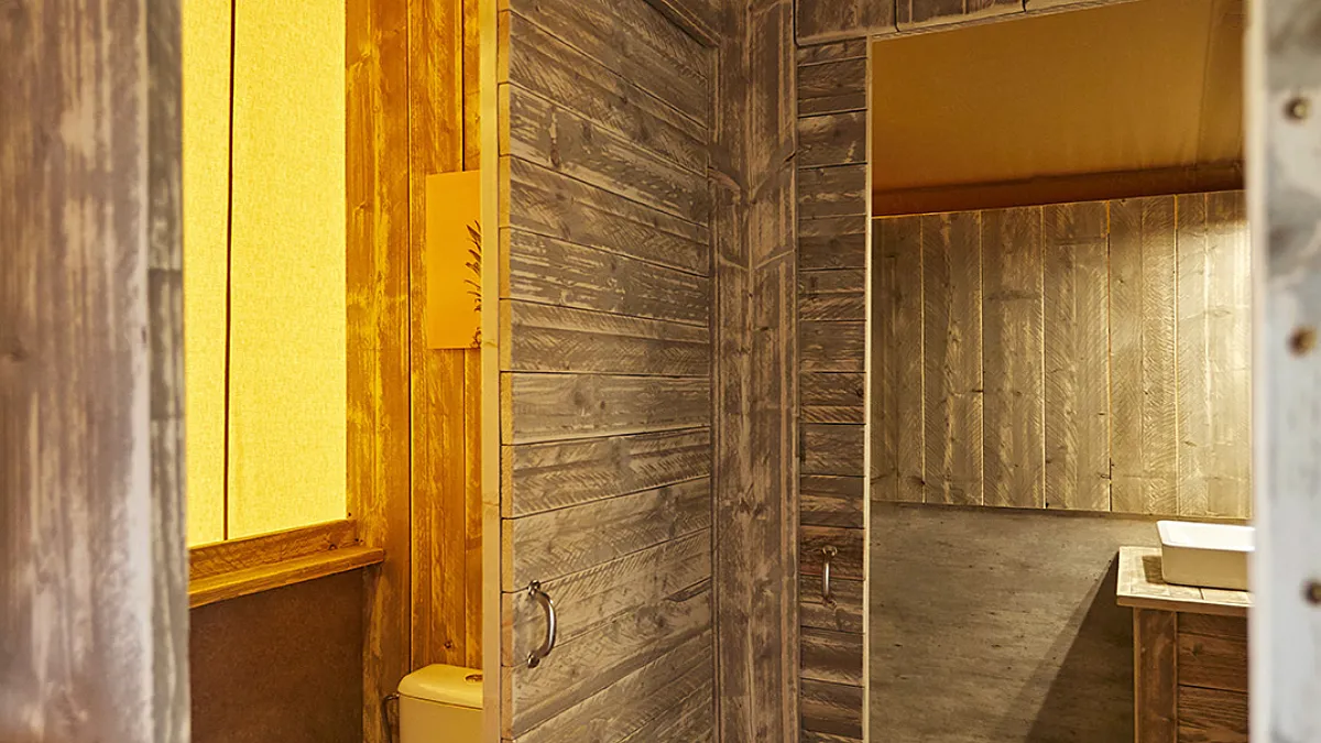 Ter Spegelt toilet Glamping Lodge LR