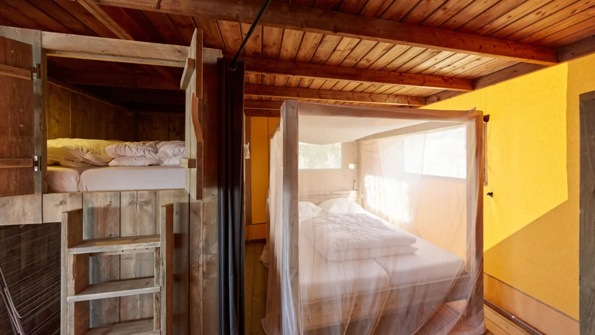 WaterLodge slaapkamer