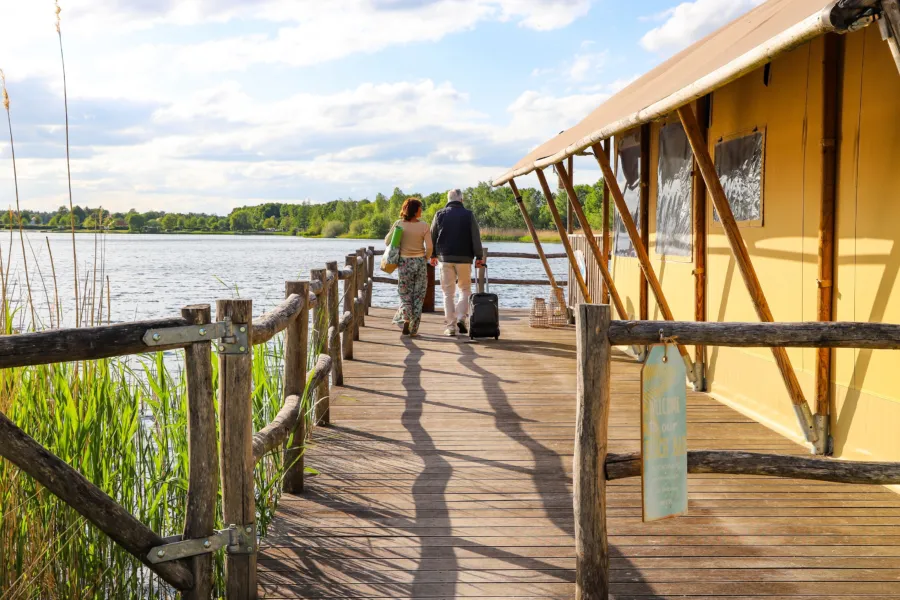 TerSpegelt WaterLodge binnenkomst