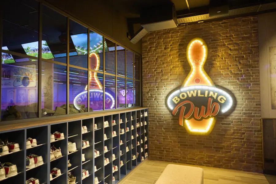 Bowling Pub schoenen ledbord LR