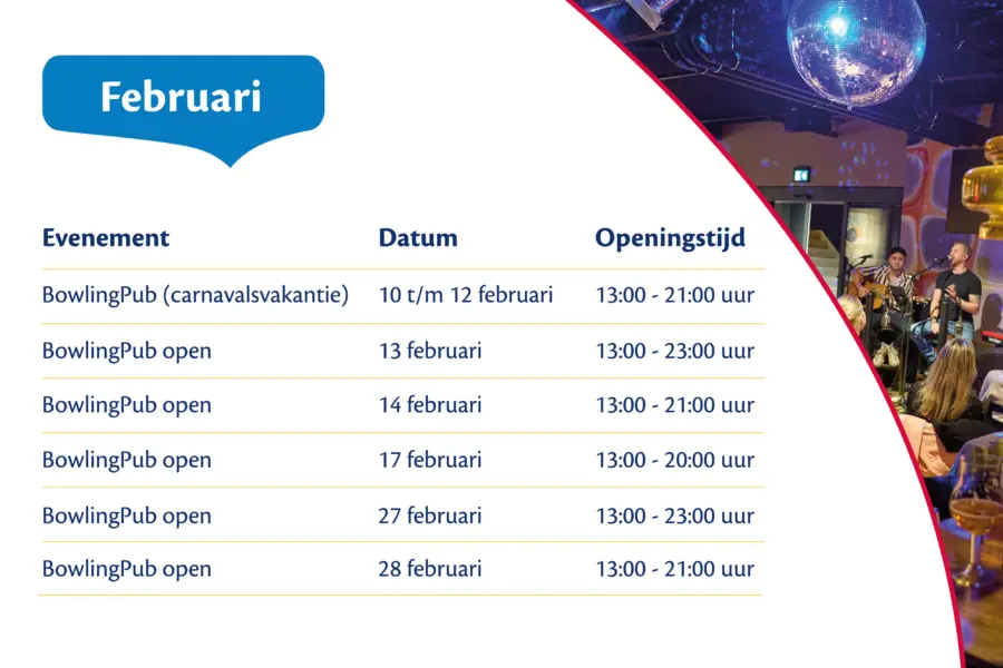 Bowlen februari 2027