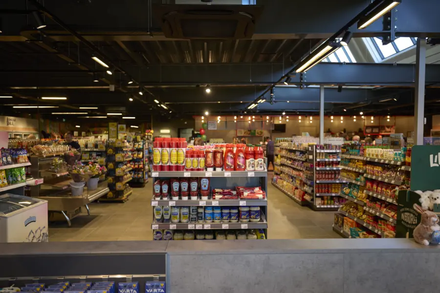 Super Markt Spar boodschappen gangpaden MR