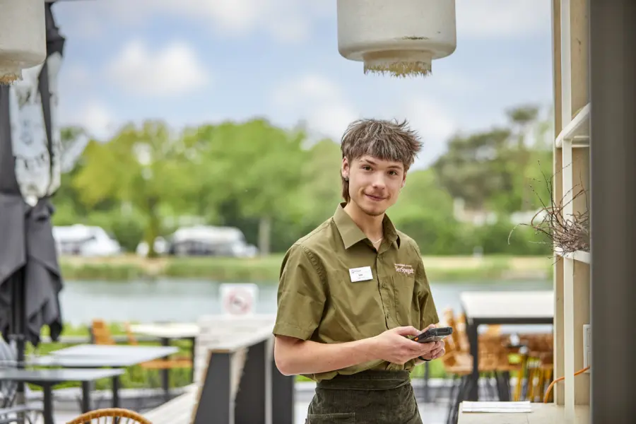 Ter Spegelt Wijde Blick bediening lachen HR