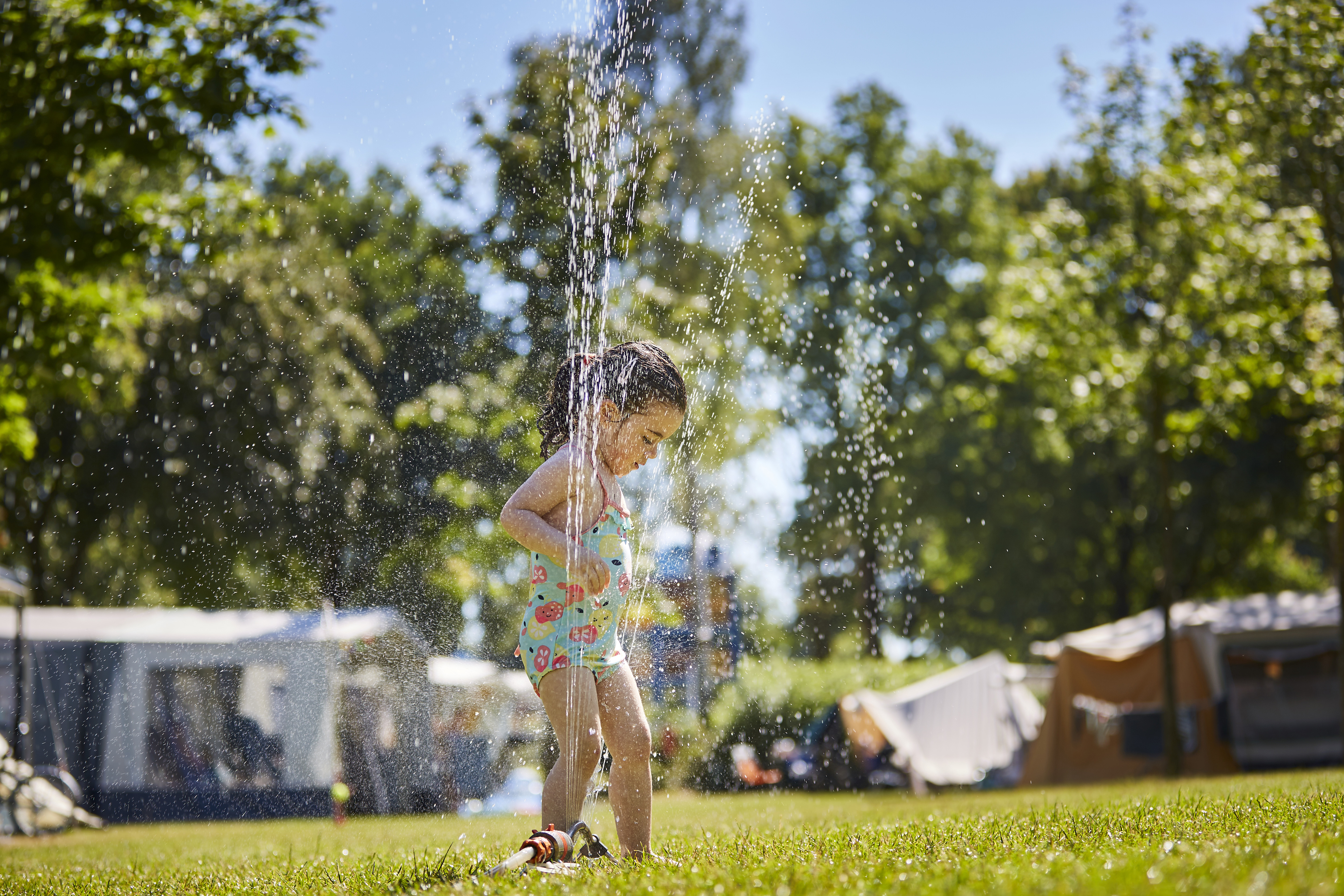 Basis kampeerplaats.