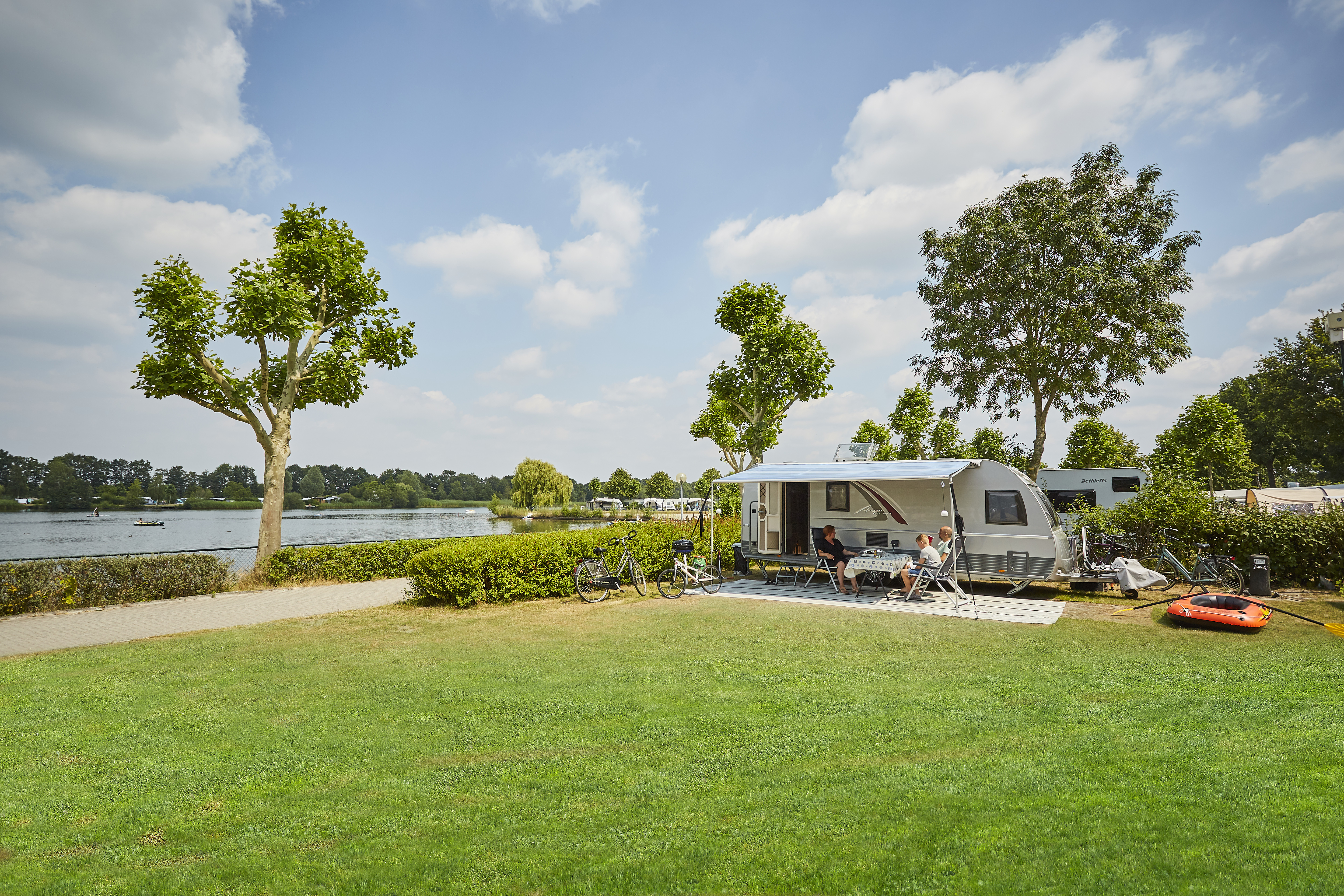 Comfort Plus kampeerplaats.