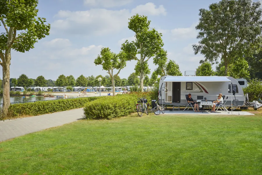 Luxe kampeerplaats TerSpegelt