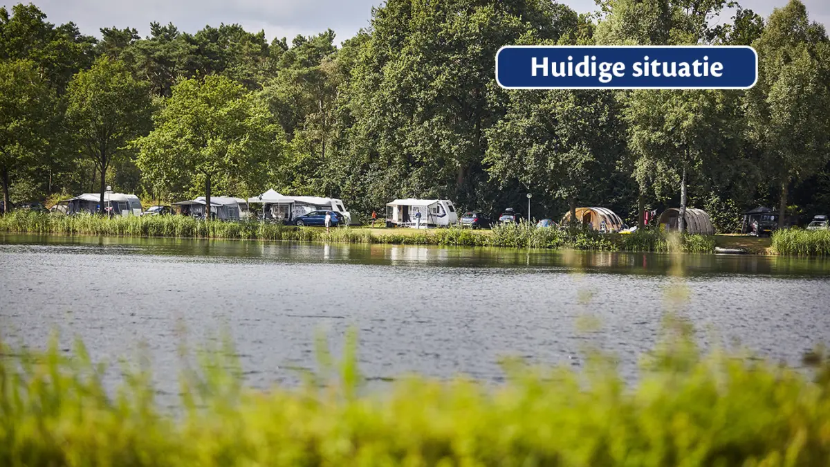 Ter Spegelt overview visvijver LR huidige situatie