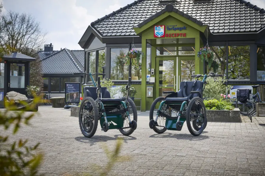 Ter Spegelt E Trike bij de receptie