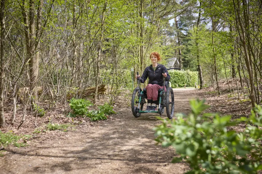 Ter Spegelt E Trike toegankelijke Natuurpoort